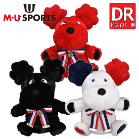 MU SPORTS　MU スポーツ ドライバー用 モコモコshushu ヘッドカバー 703J6500 【ヘッドカバー 】【HC】【DR】【1W】【M・U SPORTS】【MUスポーツ】【エムユー】