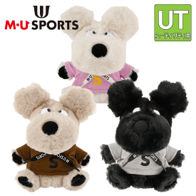 MU SPORTS　MU スポーツ ユーティリティ用 ヘッドカバー 703Q3550【ヘッドカバー 】【UT】【M・U SPORTS】【MUスポーツ】【エムユー】【Umo】【Melu】【Shushu】