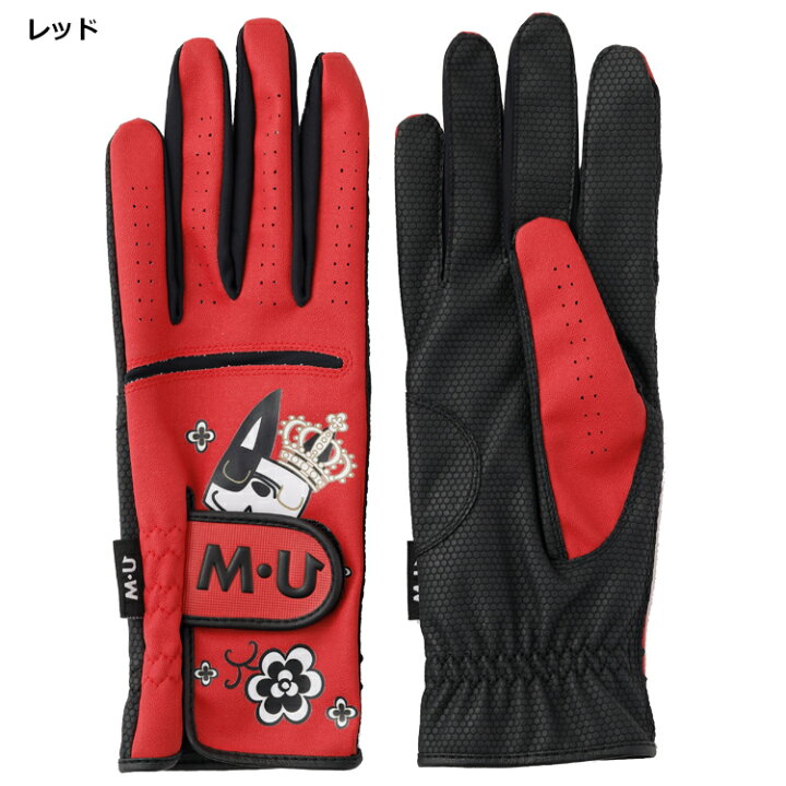 楽天市場】MU SPORTS MUスポーツ レディース 両手グローブ 703Q6810 