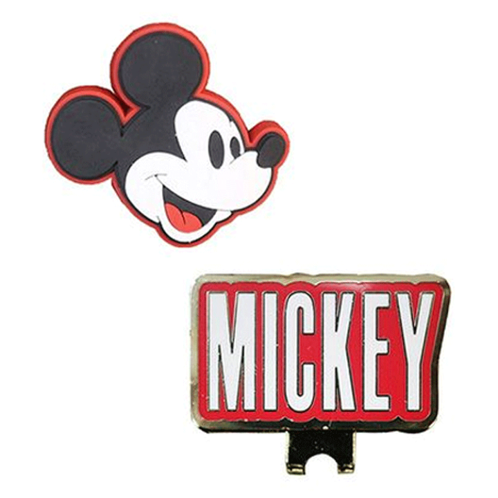 楽天市場】ディズニー ミッキー クールフェイス マーカー ゴルフ