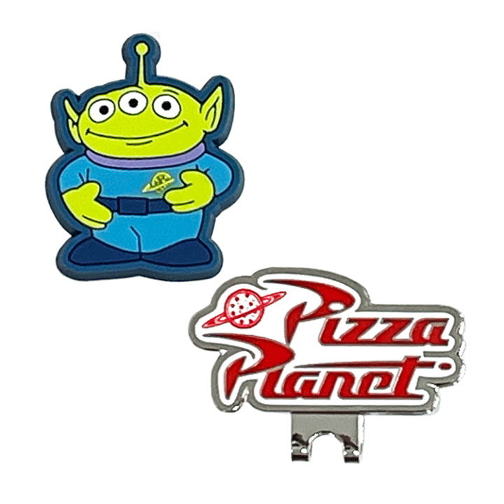 楽天市場】ディズニー トイ・ストーリー ピザ マーカー ゴルフマーカー