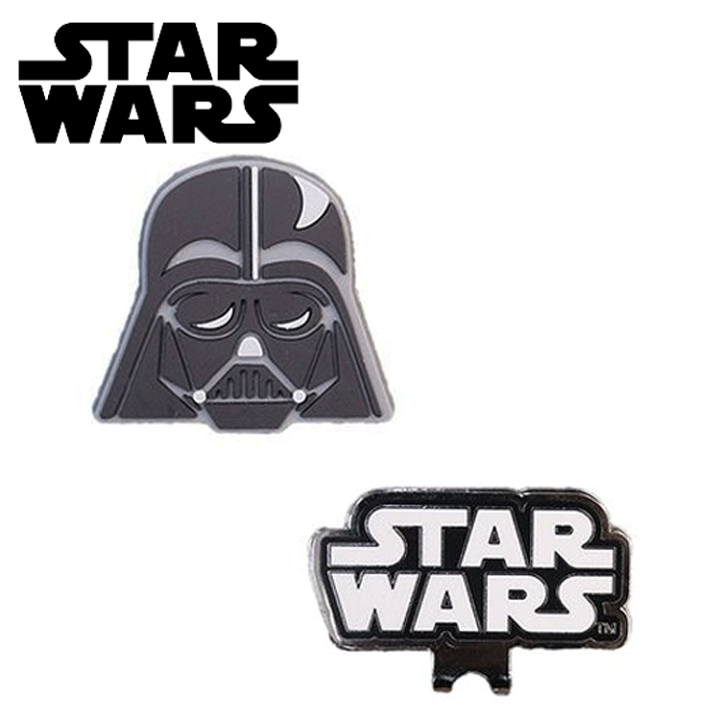 楽天市場】スター・ウォーズ ブラック マーカー ゴルフマーカー
