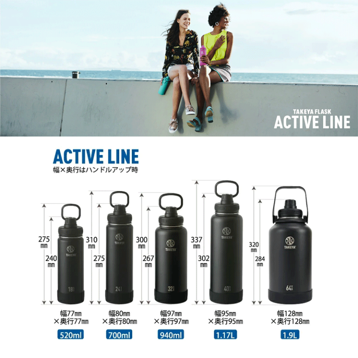 楽天市場】タケヤ TAKEYA アクティブライン ACTIVE LINE 水筒