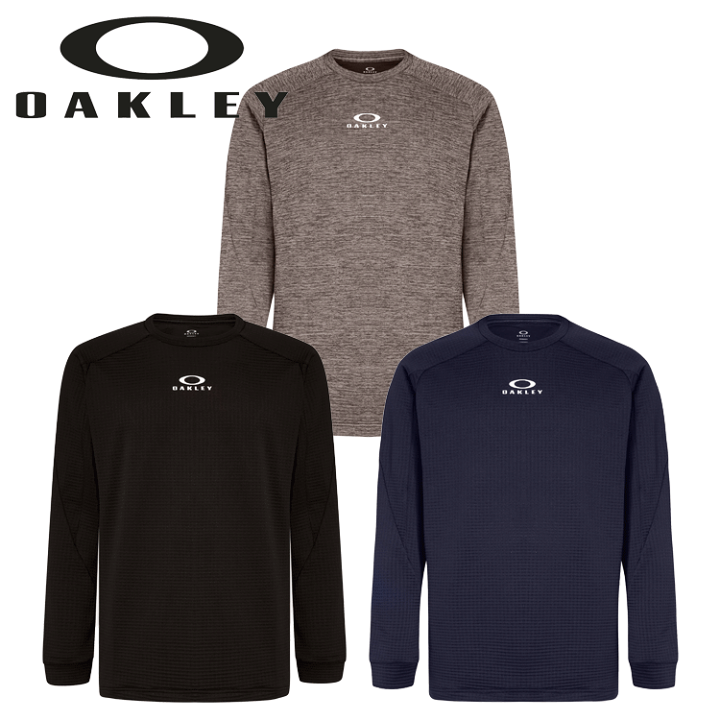 楽天市場】オークリー ウェア OAKLEY ENHANCE LS GRID CREW 3.7