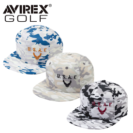 AVIREX GOLF アヴィレックスゴルフ メンズ シーズナルカモ柄 キャップ AVG3S-CP4 【アビレックス】【帽子】【キャップ】【CAP】【迷彩】