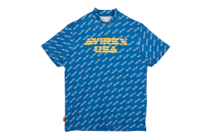 AVIREX GOLF アヴィレックスゴルフ メンズ ゴルフ PTU総柄 シャツ AVG3S-AP28【アビレックス】【シャツ】【ウェア】【モックネック】【半袖】【総柄】【ゴルフ】