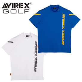 AVIREX GOLF アヴィレックスゴルフ メンズ ゴルフ PTUロゴ モックシャツ AVG3S-AP29【アビレックス】【シャツ】【ウェア】【モックネック】【半袖】【LOGO】【ゴルフ】