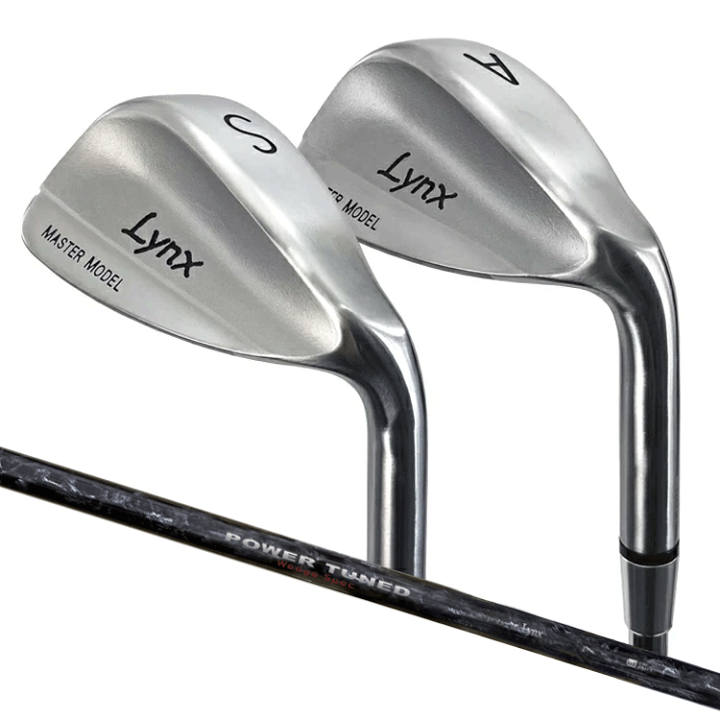 Lynx リンクス Master Model 完全復刻 【アイスクロムカーボン】 -  ロフト角 52度 58度 SW サンドウェッジ AW アプローチウェッジ ゴルフ クラブ 右利き マスターモデル完全復刻 新溝ルール適合 プロ愛用 高重心 フラットソール グースネック 出っ歯 激スピン 日本製