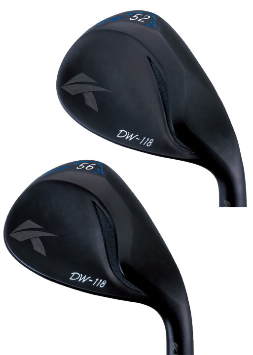 Kasco DW-118ブラック【3本セット】48,52,56度