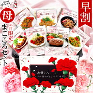 [ 母の日 早割 クーポン ] 無添加 惣菜 プレゼント まごころ セット 7種 8食 楽天1位 ハンバーグ入り カ…