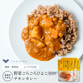 野菜ごろごろひよこ豆のチキンカレー3個セット | レトルト レンジ カレー 温めるだけ インスタント 食品 野菜 野菜カレー カレーライス レトルトカレー お取り寄せ 化学調味料無添加 レトルト食品 インスタントカレー レトルトパック ひよこ豆 レンチン 常温 時短 結わえる