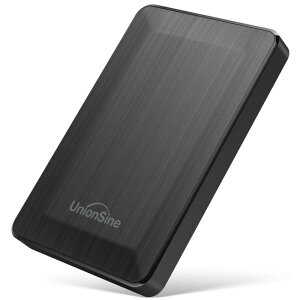 UnionSine �O�t��HDD �|�[�^�u���n�[�h�f�B�X�N 1TB-18TB 3.5�C���` USB3.0�ɑΉ� PC/Mac/PS4/�K�p (�u���b�N�jHD3513