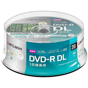 VERBATIMJAPAN ^pDVD-R DL 2-8{ 8.5GB 20yXsh / CNWFbgv^Ήz@VHR21HP20SD1-B yrbNJO[vIWiz