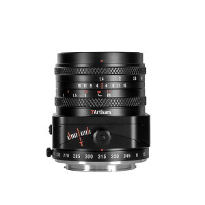 7artisans Tilt 50mm F1.4 �e�B���g �`���g �����Y �`���g�V�t�g �~���[���X�J���������Y �p�i�\�j�b�N Olympus�K�p���� �}�C�N��M4 / 3�}�E���g�J�����ɓK�� �K�i���������s��, M43�}�E���g