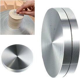 シルバー 30mm セラミック粘土 陶器 投げ トリミング スピナーツール 陶器 仕上げツール 粘土 セラミック ロータリー粘土 小さなツール 陶芸家や粘土アーティストに最適 セラミックと陶器ツ