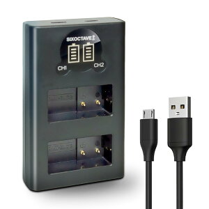 SIXOCTAVE DMW-BLC12 �p�i�\�j�b�N �p �f���A�� USB �}���݊��[�d�� DMW-BTC6 [ ���� �݊��o�b�e���[���ɑΉ� ] ���~�b�N�X DMC-G6 / DMC-G7 / DMC-G5 / DMC-FZ200 / DMC-FZ300 / DMC-FZH1 / DMC-FZ1000 / DMC-GX8 / DMC-FZH1 �J����