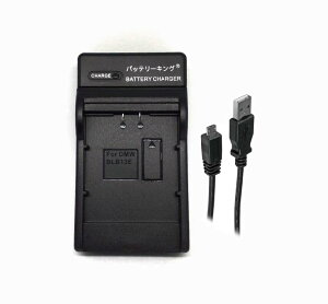 �o�b�e���[�L���O �p�i�\�j�b�N�Ή� DMW-BLB13 DE-A49A DMC-GF1 DMC-GH1 DMC-G10K DMC-G2 DMC-G1 �}���[�d�� USB�P�[�u���t�� BLB13 �݊��i