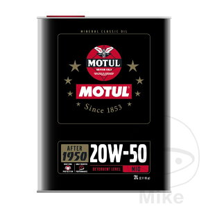 ���`���[��(Motul) CLASSIC OIL (�N���b�V�b�N �I�C��) 20W50 �~�l�����G���W���I�C�� 2L[���K�i] 11302631