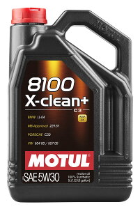 MOTUL(���`���[��) 8100 X-clean+ 5W30 100%���w�����I�C�� [���K�i]