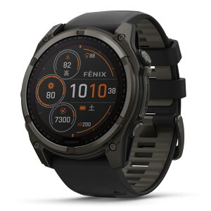 �K�[�~��(GARMIN) �t���b�O�V�b�v���f�� fenix 8 Sapphire Dual Power (2�T�C�Y/2�J���[) �}���`�X�|�[�cGPS�E�H�b�`�y���z���[�d�z�y�����O�o�b�e���[�z�y�����v���z �y�����j���O�E�S���t�E�o�R�E�T