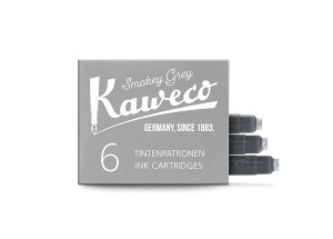 Kaweco �J���F�R �J�[�g���b�W�C���N �X���[�L�[�O���[ INK-GY 6�{�� ���K�A���i