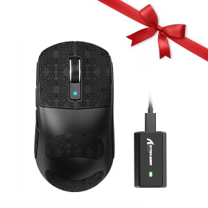 ATTACK SHARK R6 �Q�[�~���O�}�E�X ���y�� 40±3g 3���[�h�ڑ� Bluetooth/�L��/2.4G 8000Hz PAW3950MAX�Z���T�[ Nordic52840�`�b�v �l�ԍH�w�Ɋ�Â���8K���V�[�o�[���� ���{��}�j���A���t�� XP�AWin7/8/10/11�AMac O