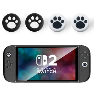 LeTradeJP Switch2 �X�e�B�b�N�J�o�[ 4�Z�b�g ����~�ߕی�J�o�[ �e�w �X�e�B�b�N�J�o�[ �V���R�� Switch2�Ή� ����~�� ���� Joy -Con�Ή�