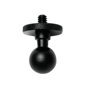 �A���~�j�E������ 17mm �{�[���w�b�h�A�_�v�^�[�N���b�v Go Pro Hero 10 9 8 �J�����J�[�J�[�I�[�g�}�E���e�B���O�u���P�b�g 1/4 �X�N�����[�}�E���g 17mm