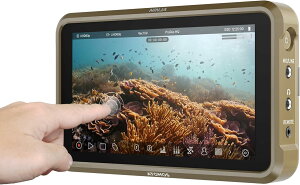 Atomos Ninja 5.2�C���` �O�����j�^�[ HDR ���R�[�_�[ 6K ProRes RAW���^ H.265�Ή� Wi-Fi�N���E�h�A�g �J���� ATOMNJA004