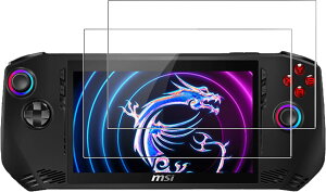 �y2���Z�b�g�z MSI Claw A1M �p �t�B���� �ی�t�B���� ���� �K���X�t�B���� �yNOUKAJU�z For MSI Claw A1M 7�C���` �X�`�[���f�b�N �p �ی�t�B���� �K���X�t�B���� �t���ی�t�B���� �����ߗ� �d�x9H