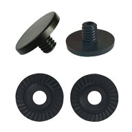 ミニ傘用石突 オスタイプ 細6mm 20点セット 三つ折り手開き折りたたみ傘用 折り畳み傘先端ネジ 傘 雨具 …