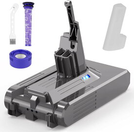 KEATFE 互換ダイソン V8 バッテリー 互 dyson V8 ダイソン 掃除機 バッテリー交換 4600mAh 21.6v For V8/SV10 取り付けが簡単で、持続力が強い など 、コストパフォーマンスが高い、PSE登録済