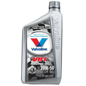 Valvoline �G���W���I�C�� VR1 RACING(�u�C�A�[������ ���[�V���O) 20W-50 �z���� 946ml 211