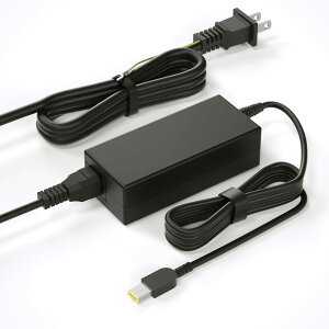 VHBW �Ή�Lenovo(���m�{) AC�A�_�v�^�[ 45/65W �p�^ ThinkPad �m�[�g�p�\�R�� �[�d�� 20V 3.25A