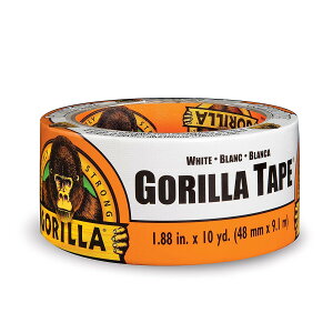 Gorilla Tape �S�����e�[�v �z���C�g ������ ��C 10m × 48mm [���s�A���i]