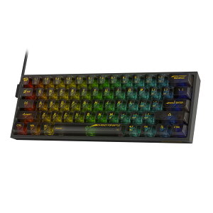 Redragon K617 Fizz 60% �L��RGB�Q�[�~���O�L�[�{�[�h