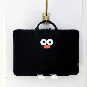 ROMANE BB POMPOM WIDE Notebook Pouch 13inch - macbook �|�[�`�m�[�g�p�\�R�� �p�\�R���P�[�X PC �|�[�`�o�b�O