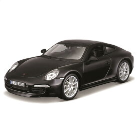 Bburago(ブラーゴ) 1/24 ポルシェ 911 カレラS ブラック / ミニカー ダイキャストカー 完成品 18-21065 BK [並行輸入品]