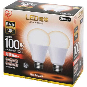 �y�ߓd�΍�zLED�d�� 40W 60W 100W�`���� �����F �d���F �������a26mm �L�z�� 2�p�b�N LDA8LG6T52P
