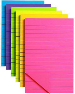 46枚*6冊付箋 大きい ふせん 付箋紙 付箋 セット 付箋 おしゃれ 学習付箋便利