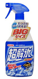 自動車ガラス用 解氷剤 900ml 特殊シリコーン配合 撥水効果 再凍結防止 霜 氷 溶かす コーティング 大容量タイプ