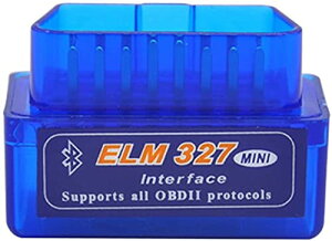 OBDII V1.5 �f�f �~�j �����^���f�� ELM327 Bluetooth �u���[�g�D�[�X �����ԃX�L�����c�[�� �e�X�^�[ OBD2 Android�p