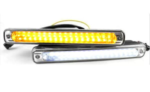 SakaSK �ėp LED �f�C���C�g 12V 6000K 750LM �h�� IP67 2�Z�b�g �����E�C���J�[ �A�� �E�B���J�[ �V�[�P���V���� 36�A �Ԍ��Ή�