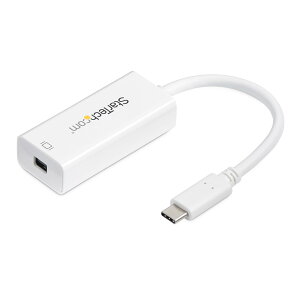 USB-C Mini DisplayPort �f�B�X�v���C�ϊ��A�_�v�^�[ 4K60Hz DP Alt���[�h �z���C�g USB Type-C�p�\�R������Mini DP ���j�^�[�Ȃǂւ̕ϊ��R�l�N�^�[