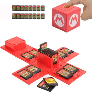 Nintendo Switch �p�Q�[���P�[�X Switch �Q�[���J�[�h�z���_�[ 16�� �Q�[���X�g���[�W�L���[�u �|�[�^�u���Q�[���J�[�h�I�[�K�i�C�U�[ Switch lite �p