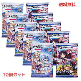 【最安値挑戦中】バンダイ(BANDAI) 東方LostWord ウエハース2 ココアクリーム味 食玩 【10個セット】