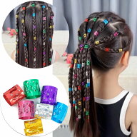 キッズ ダンス ヘア アレンジ ブレイズ ビーズ ヘア スタイル 髪型 簡単 ヒップホップ ヘアリング ヘアク…
