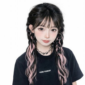 エクステ キッズ ポニテウィッグ ポニーテール ウィッグ つけ毛 ダンス ストレート ダンス ヒップホップ 韓国風 子供 ジュニア ヘアアクセ カラフル カラー ヘアアレンジ アレンジ かわいい yuyumo ヘアアクセサリー ツインテール