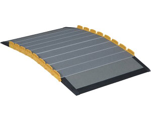 車いす用スロープ 段ない・ス ロールタイプ 長さ250cm 630-250 シコク TAISコード:01235-000046