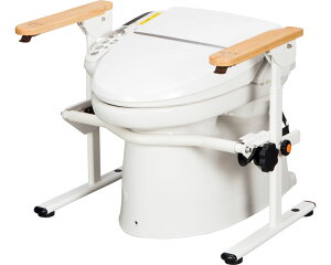 ひじ掛けはねあげ 洋式トイレ用ベストサポート手すり 627-010 シコク TAISコード:01235-000008